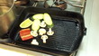 Vegetables on the grill