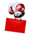 coccinella busta natalizia