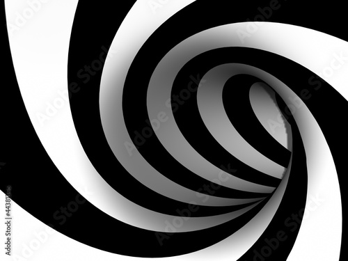 Illustration: abstract 3d swirl abstract 3d swirl