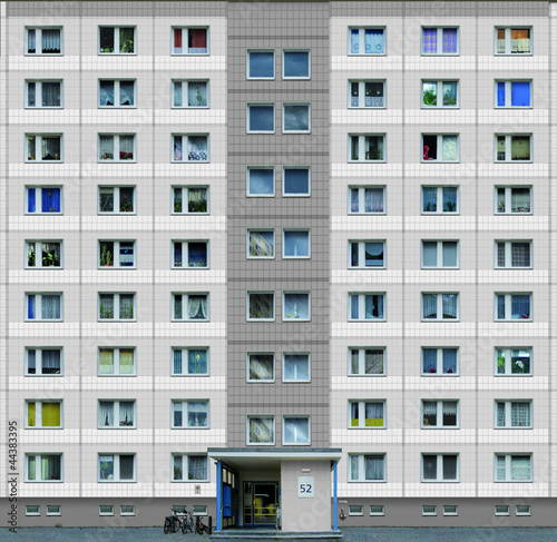 Illustration: berliner plattenbau berliner plattenbau