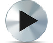 Metal play button