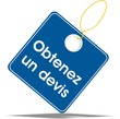 étiquette obtenez un devis