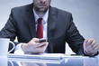 businessman at work