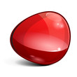 Vektor: Shiny gloss red banner Shiny gloss red banner