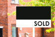 Estate agent house sold sign