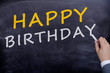 Foto: Happy Birthday Tafel Happy Birthday Tafel