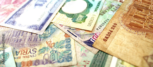 Photo: Banconote del Medio Oriente Banconote del Medio Oriente