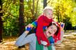 mama und kind herbsttage
