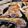 pork chops in a barbecue