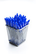 Boligrafos azules