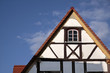 Giebel eines Fachwerkhauses