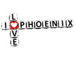 3D I Love Phoenix Crossword