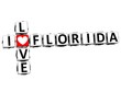 3D I Love Florida Crossword