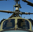 military helicopter closeup
