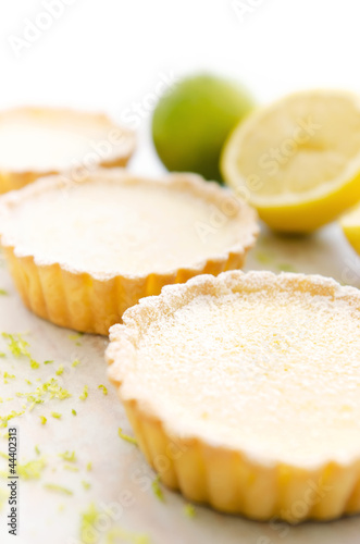 Photo: Appetising lemon tarts Appetising lemon tarts
