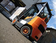 transport logistique - déchargement de camion