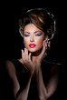 Sensuality of girl