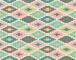 Seamless ikat pattern #1