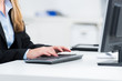 arbeiten am pc