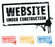 website construction background