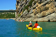 canoë dans les gorges du verdon
