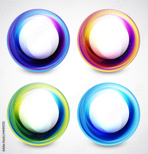 Vector: Vector swirl set Vector swirl set