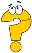 Question Mark Cartoon Character