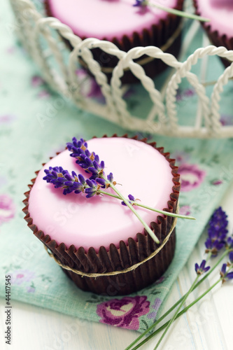 Photo: Lavender cupcakes Lavender cupcakes