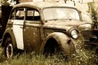 Abandoned old car