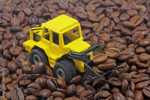 Photo: kaffee mit bagger kaffee mit bagger