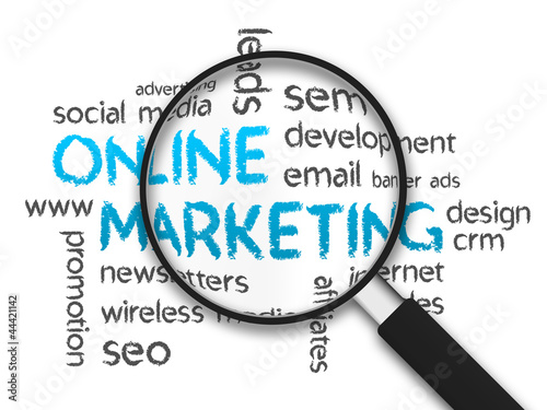 Illustration: Online Marketing Online Marketing