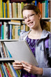 In the library