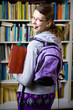 In the library