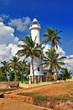 beautiful scenery with lighthouse, Sri lanka