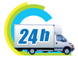 Vector: Free delivery - 24h Free delivery - 24h