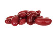 Kidney-Bohnen makro und freigestellt