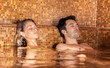 Photo: Couple relaxing in a spa Couple relaxing in a spa