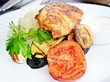 Chicken with grilled vegetables