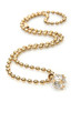 Necklace isolated on the white