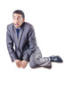 Businessman isolated on the white background