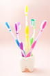 Photo: Brush your teeth and pick your color Brush your teeth and pick your color