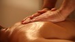 Man receiving tantra massage relax