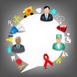 Abstract medical background. EPS 10.