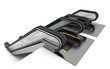two escalator