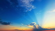 time lapse of clouds with the sun.
