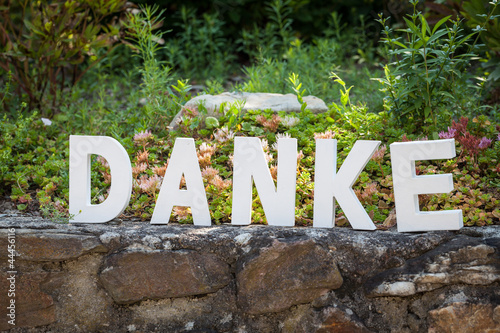 Photo: Danke im Steingarten Danke im Steingarten
