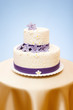 Two-storied wedding cake