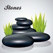 black stones