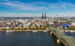 Cologne Skyline Miniature Tilt-Shift