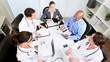 Hospital Boardroom Consultants Meeting